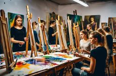 Мастер-классы по рисованию в СПб: искусство за рубежом прямо в Вашем городе