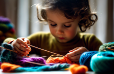Вязание спицами для детей: творческий и полезный процесс
