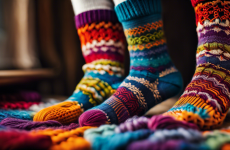 Как вязать оригинальные носки с узорами