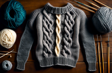 Статья «Создание стильных свитеров спицами»