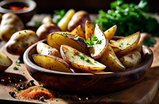 Картофельные дольки со специями: простой и вкусный рецепт для ужина