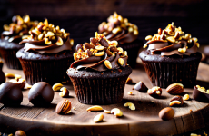 Шоколадные кексы с орехами: идеальный рецепт для сладкого удовольствия