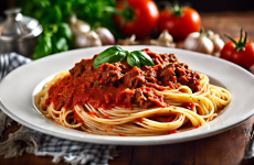 Как приготовить вкусные спагетти с мясным соусом
