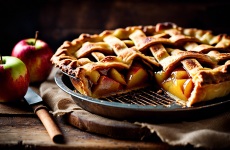 Яблочный пирог с корицей: вкусный рецепт на каждый день