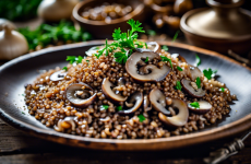 Гречка с грибами и луком: простой и вкусный рецепт для здорового обеда