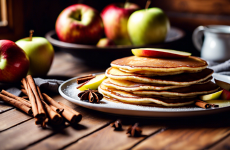 Палачинки с яблоками и корицей: вкусный рецепт для всей семьи