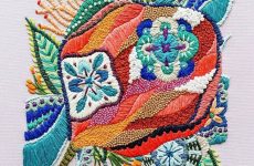 Ландшафтные картины на ткани: как создать красивую вышивку